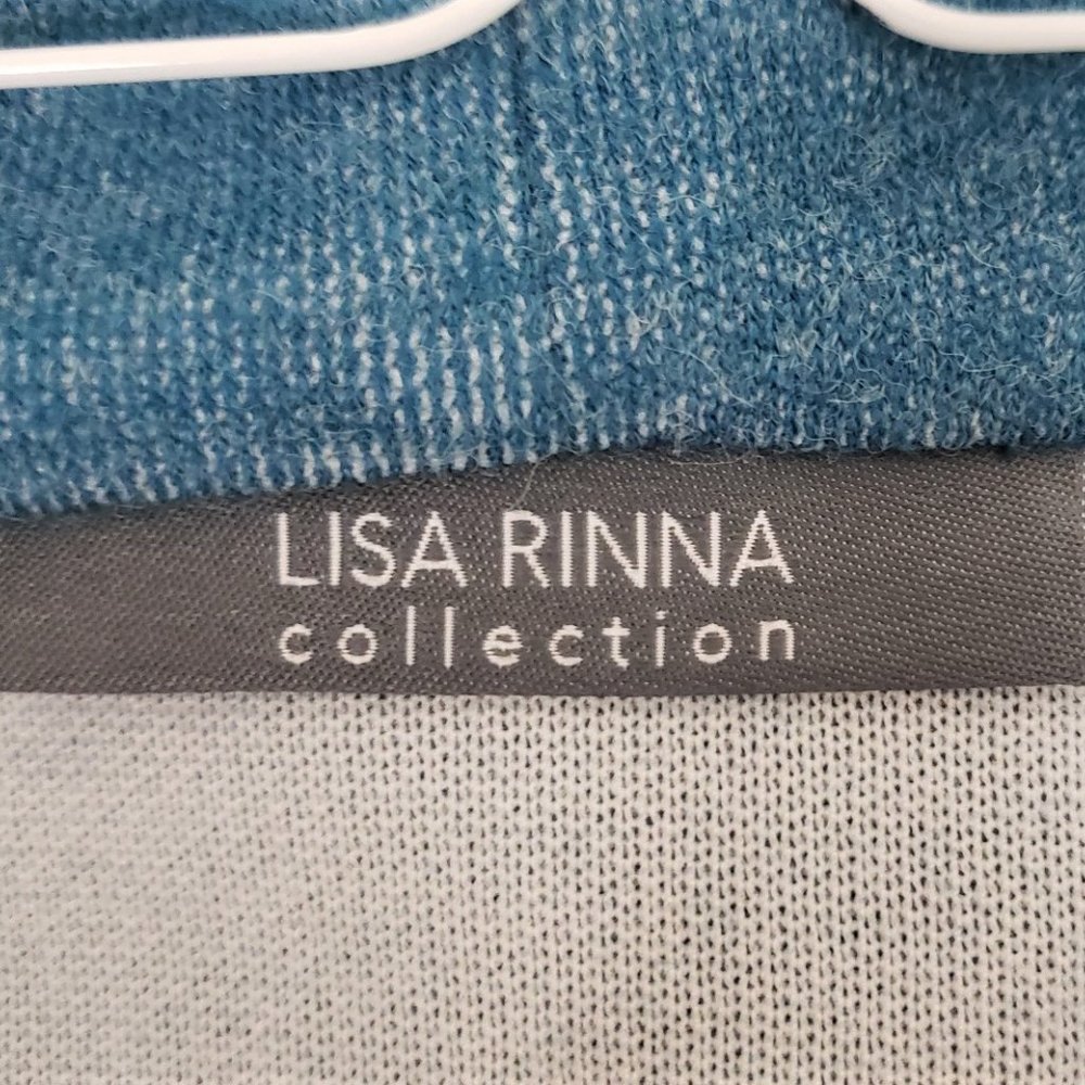 Lisa Rinna Blue Side Zipper Jacket - Picture 3 of 3